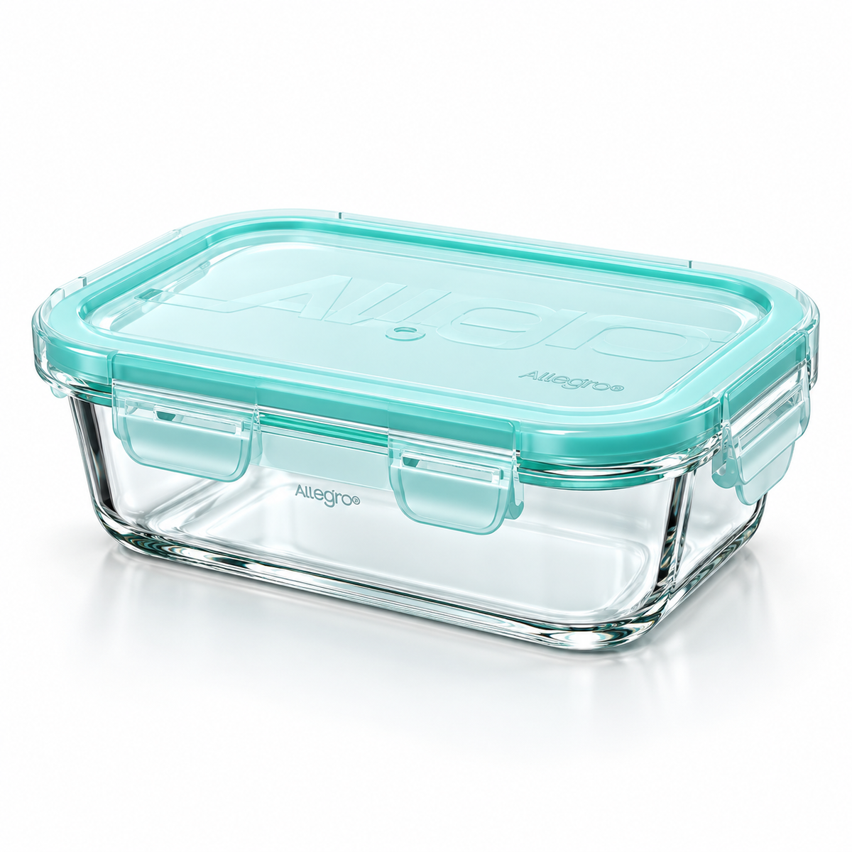 Contenedor Hermético de Vidrio Rectangular Allegra 1,5 L