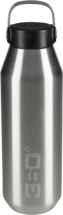 Botella Sea to Summit Boca estrecha con Aislamiento al Vacío 360° Silver 750 ml