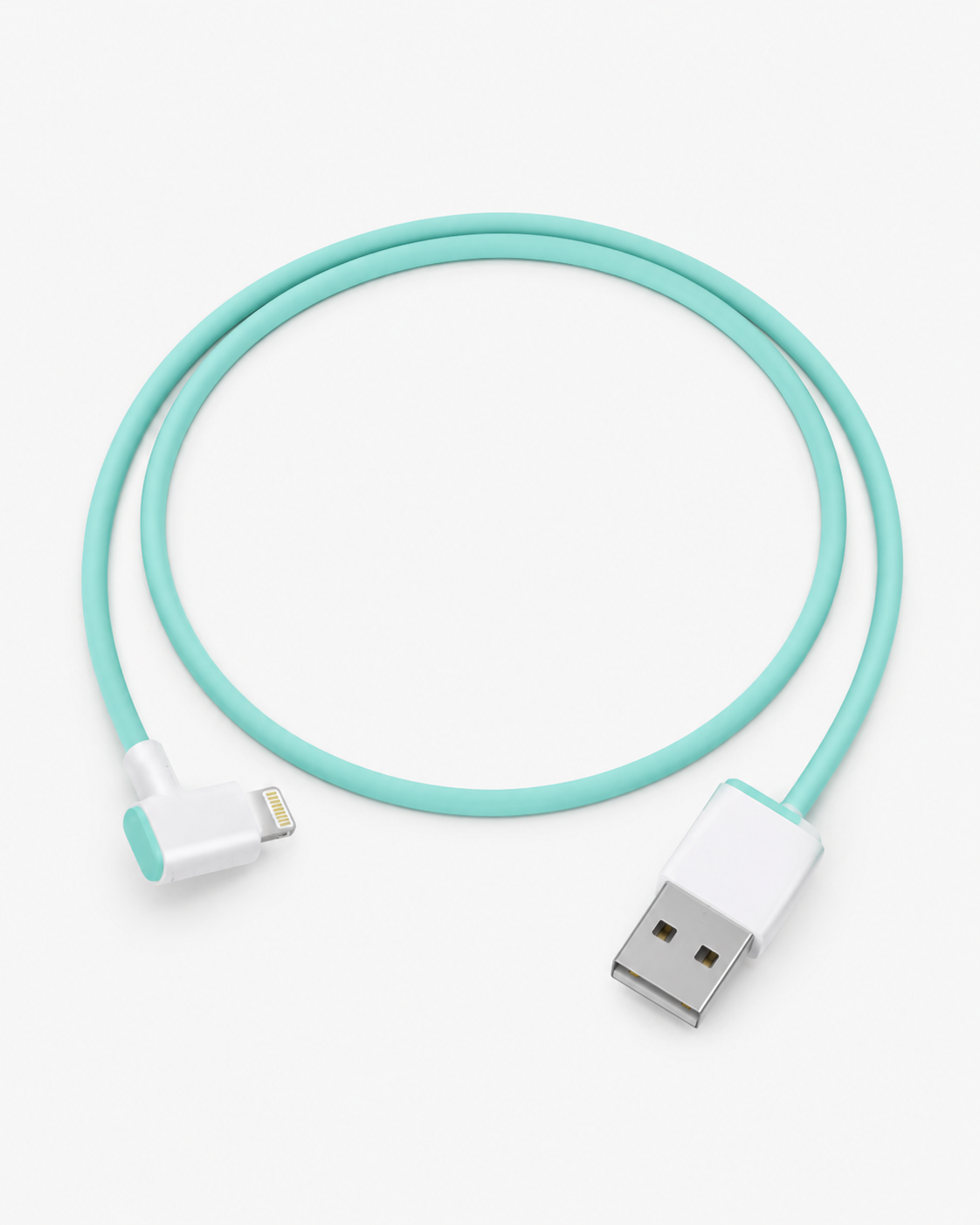 Cable AF146 Gaming Forma L 90° TPE — USB(A) a Tipo C / Lightning / Micro USB