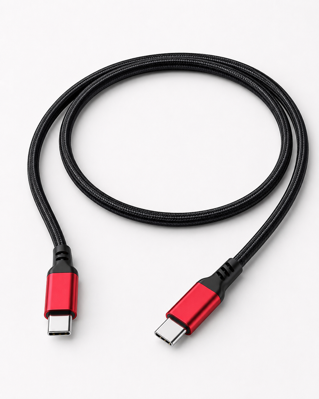 Cable AC640 Nylon Trenzado Carga Rápida QC3.0 USB (C) a USB-C