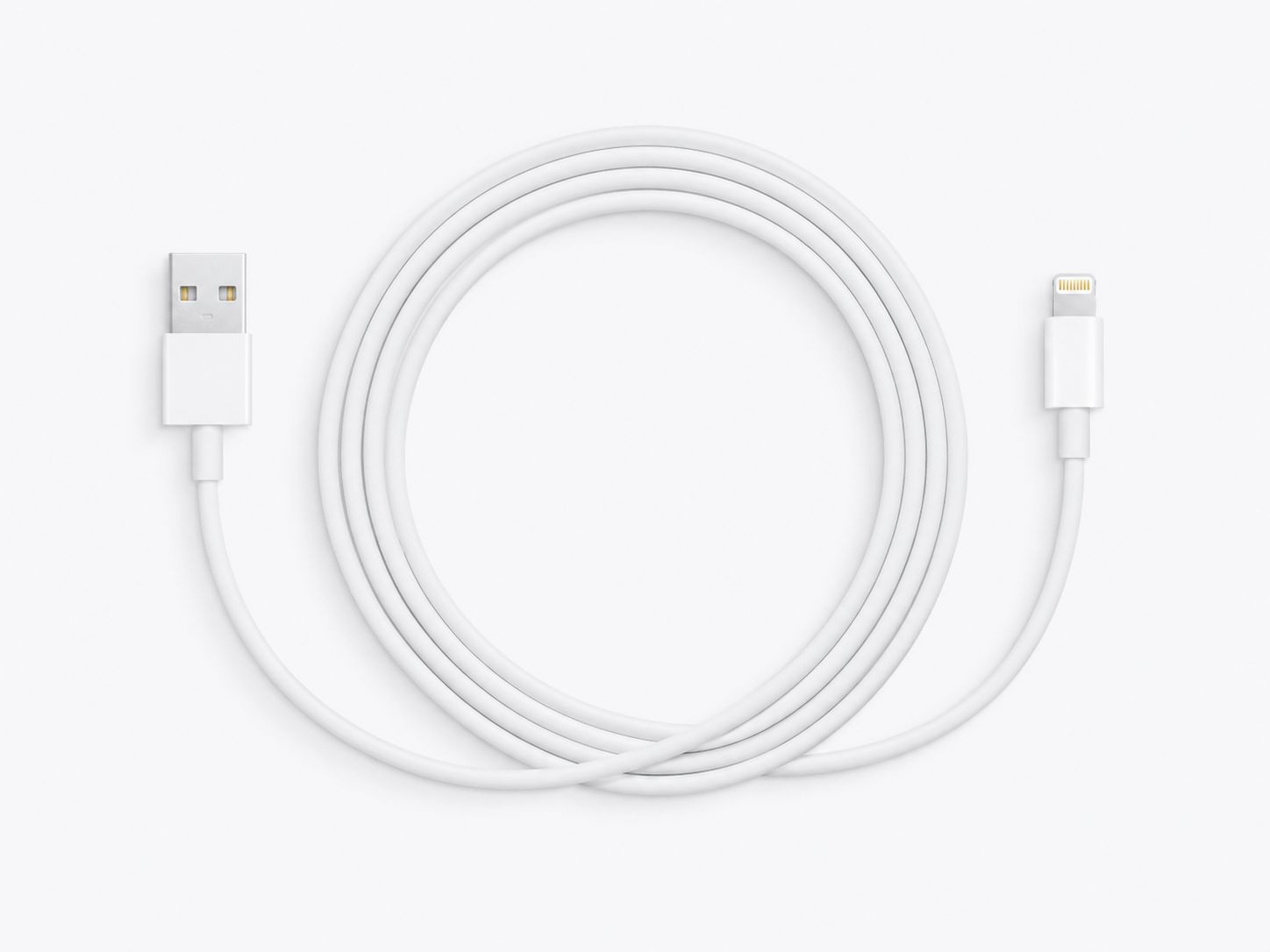 Cable AF83 PVC Circular 2m Alta Durabilidad — USB(A) a Tipo C / Lightning / Micro USB