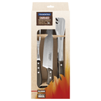 Juego para Asado Tramontina 3 piezas Polywood