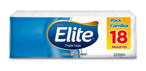 Papel Elite Pañuelos Paquete 18 unidades