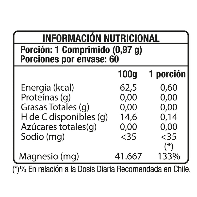 Magnesio Nutrapharm Chile | Bienestar y Descanso
