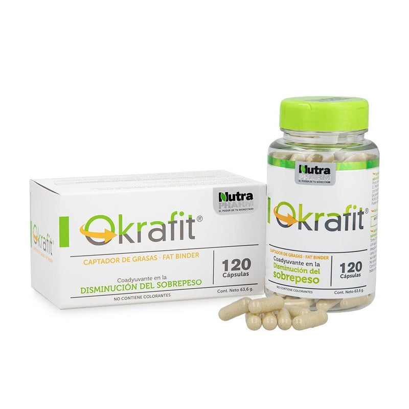 Suplemento Nutrapharm Okrafit 120 cápsulas