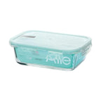 Contenedor hermético rectangular de vidrio 750 ml