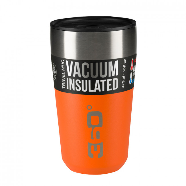 Mug Sea to Summit Ailamiento al vacio 360° Pumpkin 475 ml
