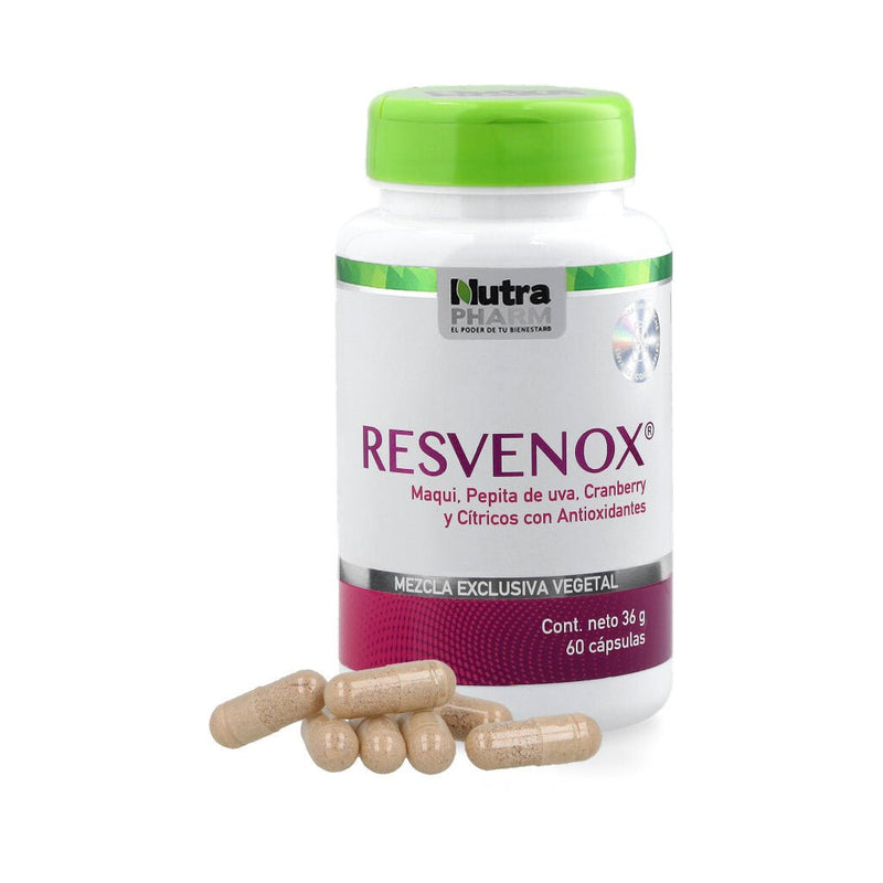 Resvenox Nutrapharm Chile | Antioxidantes Premium