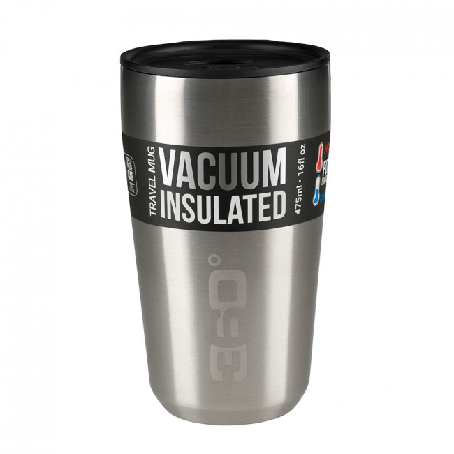 Mug Sea to Summit Ailamiento al vacio 360° Silver 475 ml